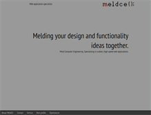 Tablet Screenshot of meldce.com